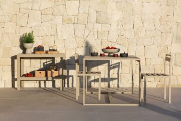 Aluminio mejor material muebles exterior