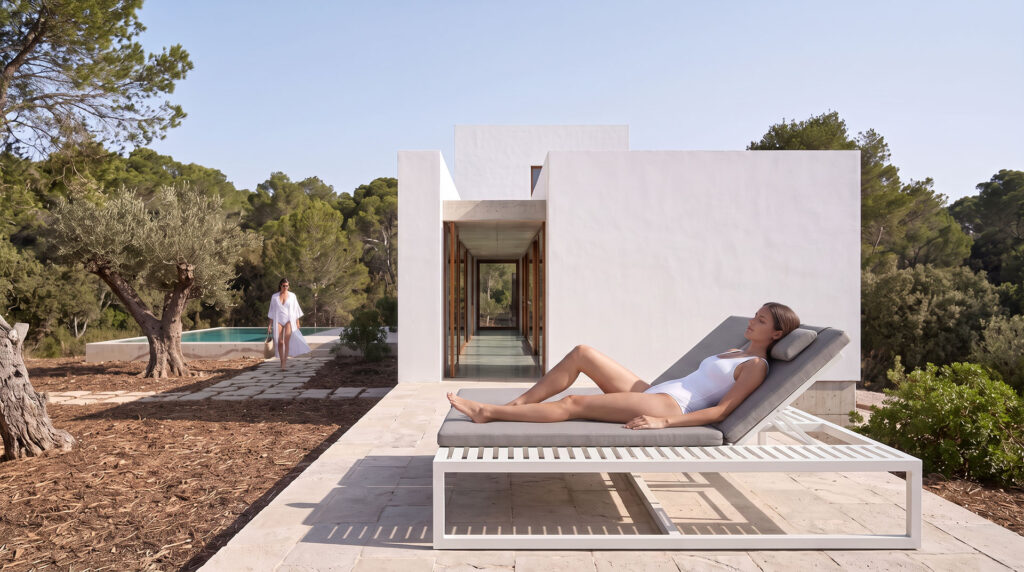 Daybed con bandeja